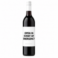 OPEN IN EVENT OF EMERGENCY