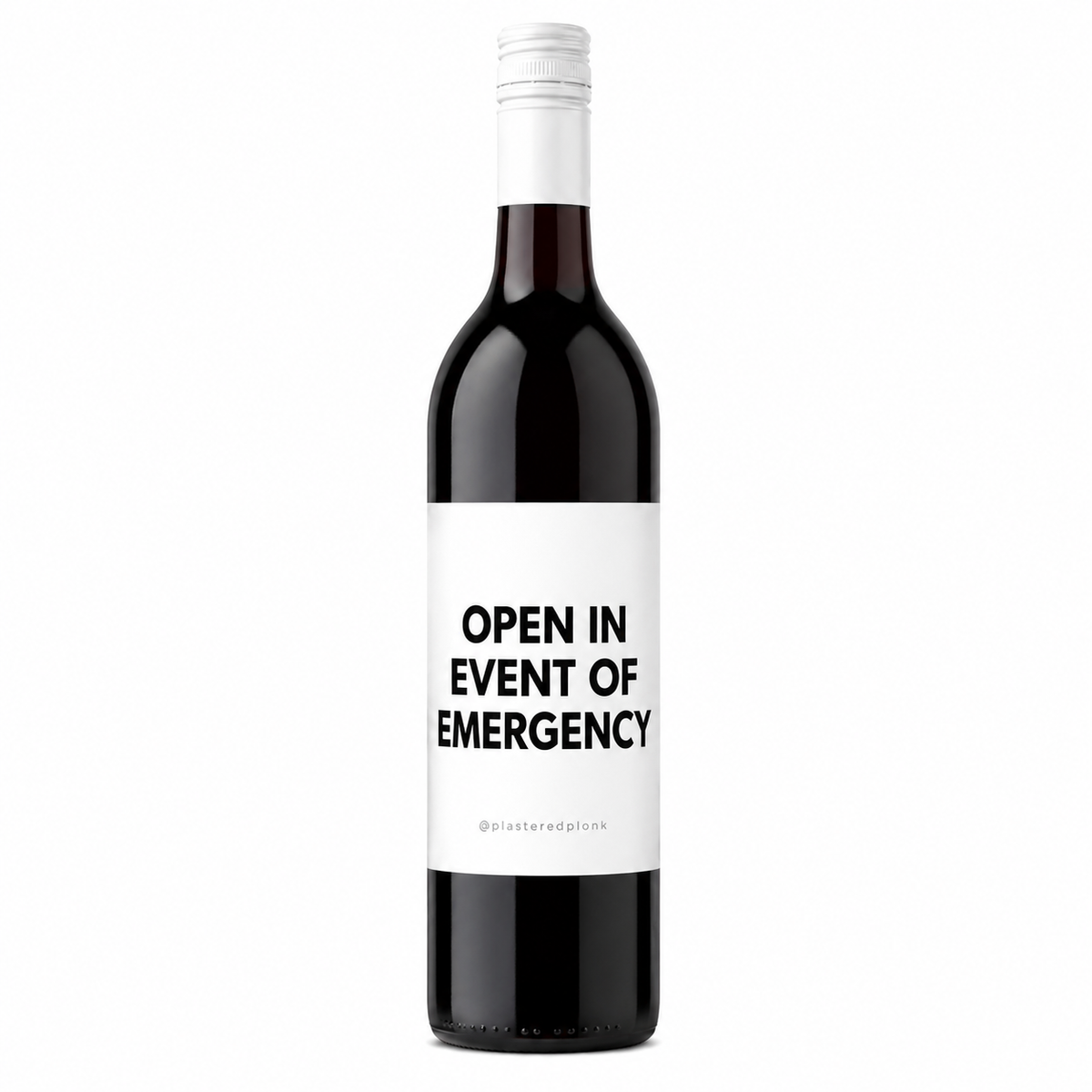 OPEN IN EVENT OF EMERGENCY